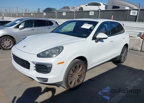 2017 Porsche Cayenne Platinum Edition из США, поврежденный, VIN WP1AA2A29HKA89482